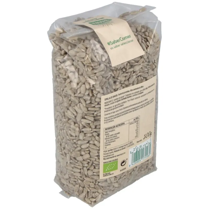 Pipas de Girasol Bio 500 g | Farmacia Barata Pipas de Girasol Bio 500 g | Farmacia Barata