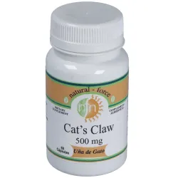 Nutri-force Uña De Gato, 500 mg, 60 Cápsulas.