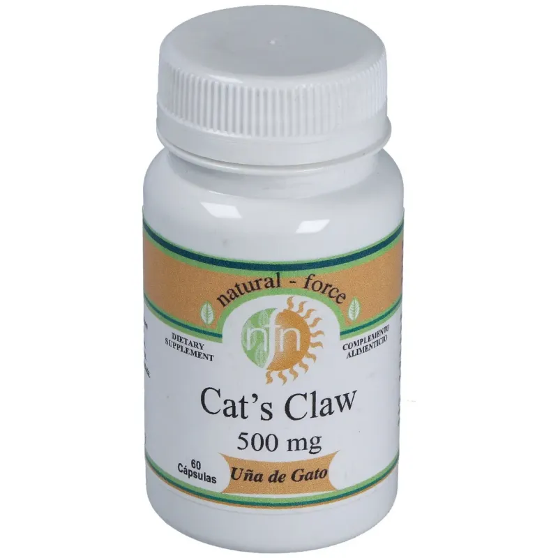 Uña de Gato 500mg 60 Cápsulas Nutri-force | Farmacia Barata Uña de Gato 500mg 60 Cápsulas Nutri-force | Farmacia Barata