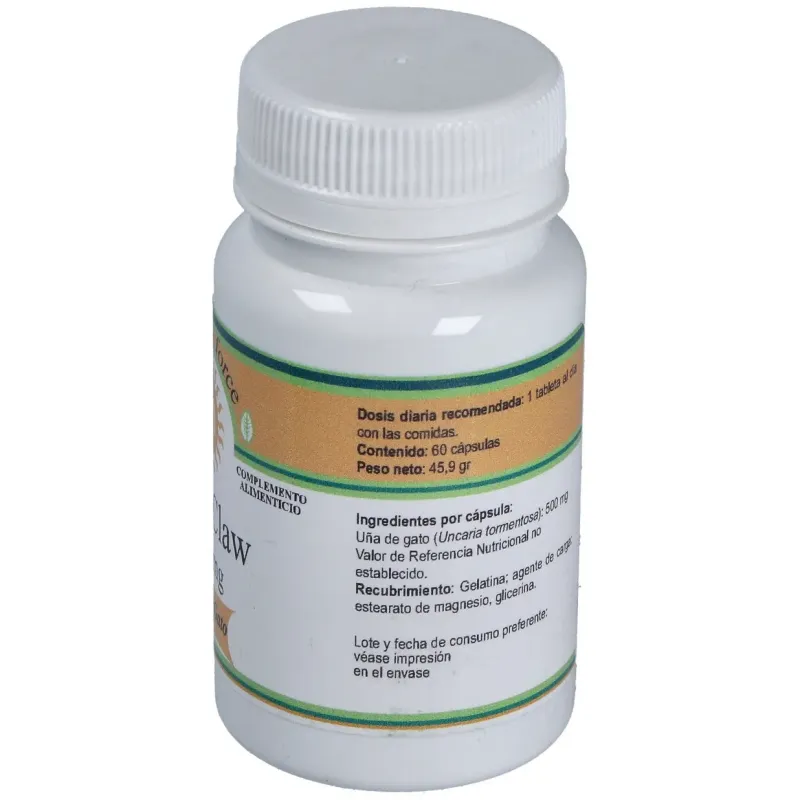 Uña de Gato 500mg 60 Cápsulas Nutri-force | Farmacia Barata Uña de Gato 500mg 60 Cápsulas Nutri-force | Farmacia Barata