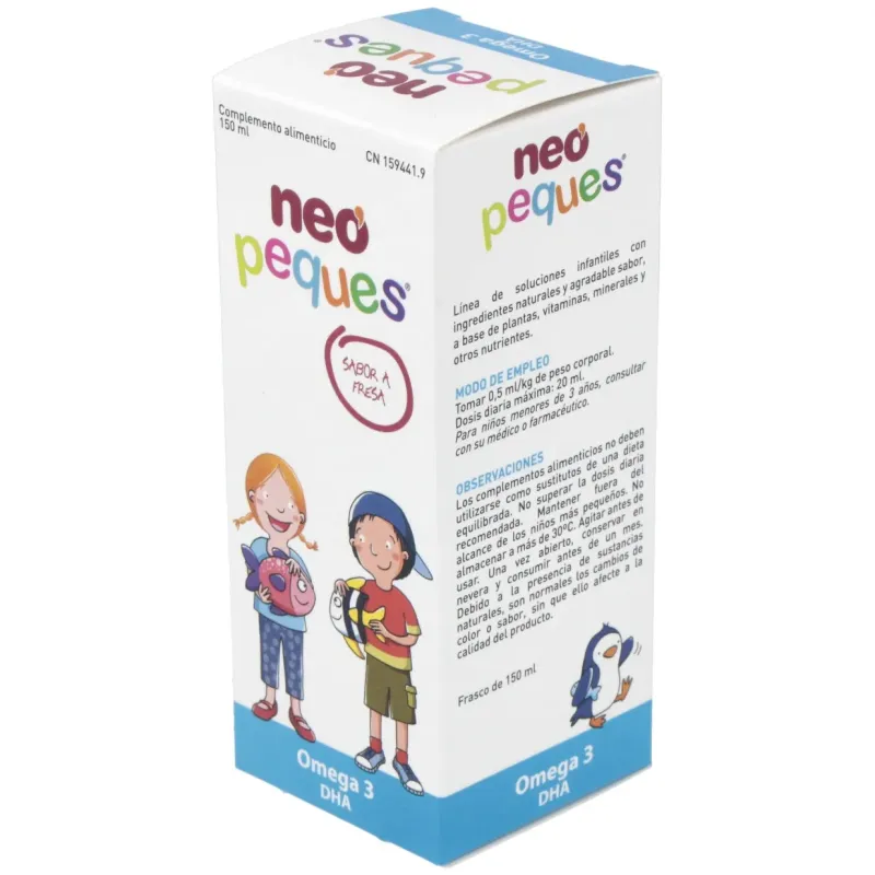 Neo Peques Omega3 150 ml | Farmacia Barata Neo Peques Omega3 150 ml | Farmacia Barata