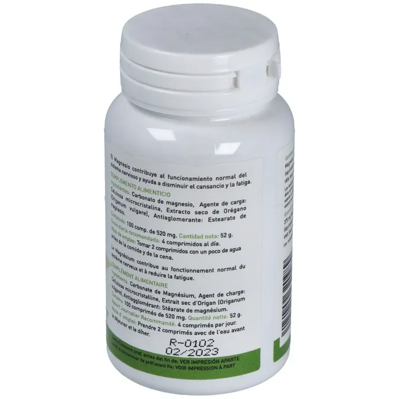 Magnesio Plus 520 mg | Farmacia Barata Magnesio Plus 520 mg | Farmacia Barata