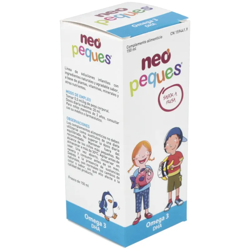 Neo Peques Omega3 150 ml | Farmacia Barata Neo Peques Omega3 150 ml | Farmacia Barata