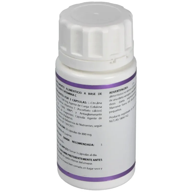 Holomega L-Citrulina 50 Cápsulas | Farmacia Barata Holomega L-Citrulina 50 Cápsulas | Farmacia Barata