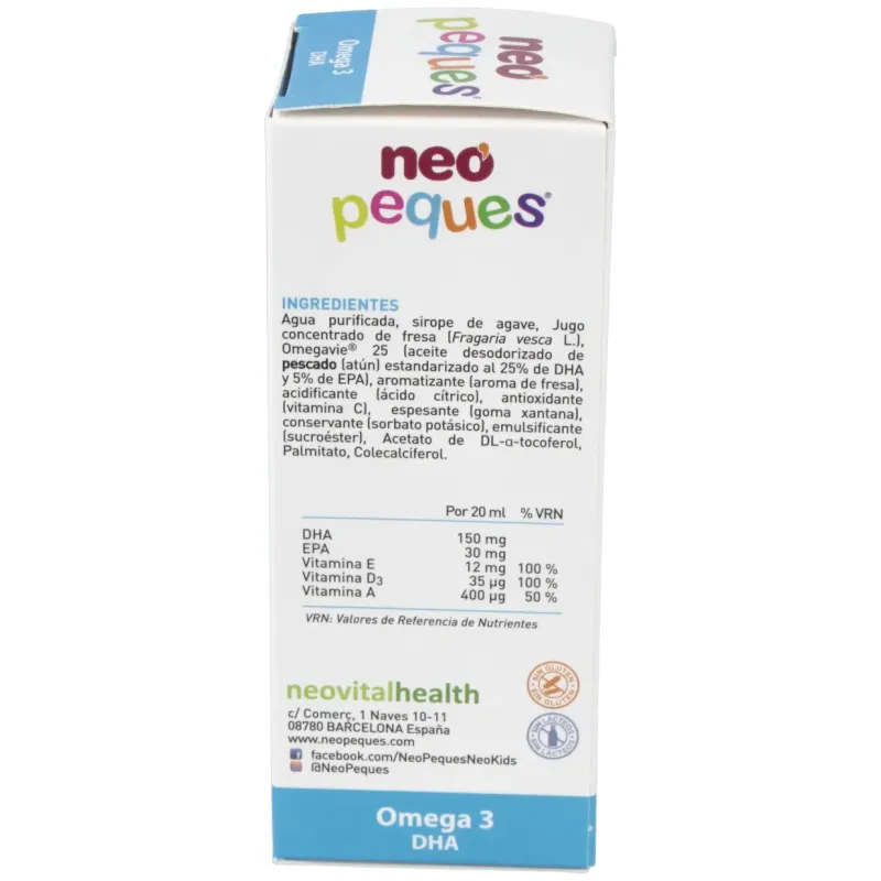 Neo Peques Omega3 150 ml | Farmacia Barata Neo Peques Omega3 150 ml | Farmacia Barata