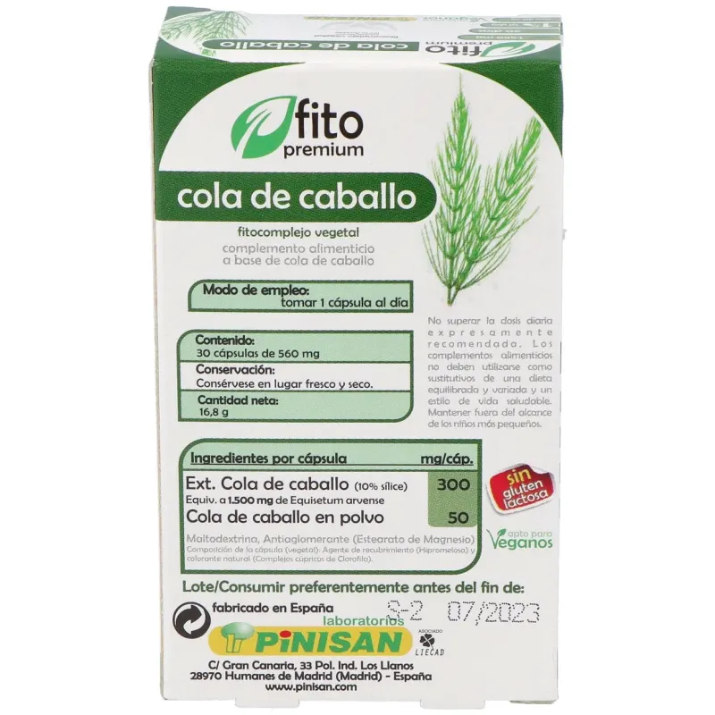 Pinisan Fito Premium Cola De Caballo | Farmacia Barata