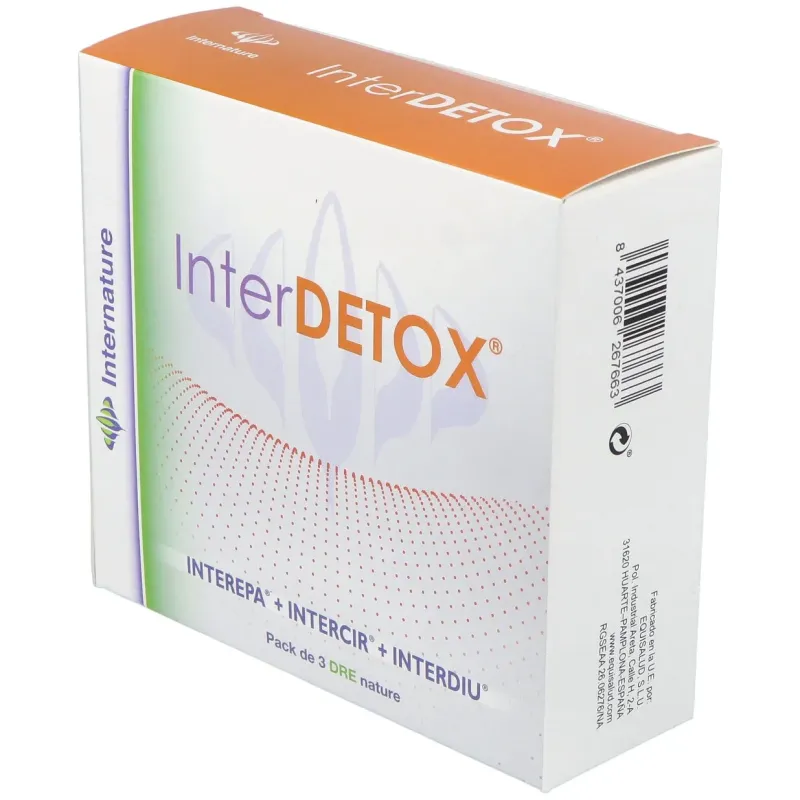 Interdetox Internature Pack completo | Farmacia Barata
