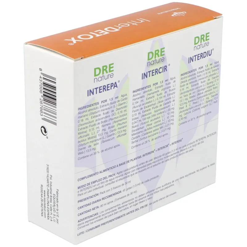 Interdetox Internature Pack completo | Farmacia Barata