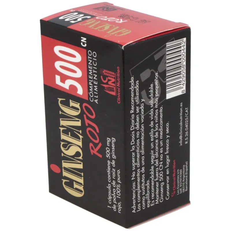 Clinical Nutrition Ginseng Rojo | Farmacia Barata Clinical Nutrition Ginseng Rojo | Farmacia Barata