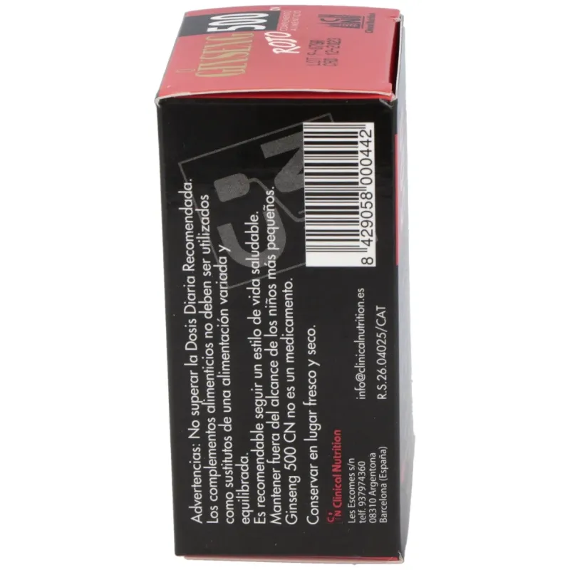 Clinical Nutrition Ginseng Rojo | Farmacia Barata Clinical Nutrition Ginseng Rojo | Farmacia Barata