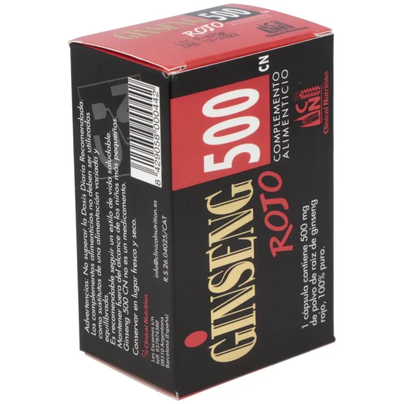 Clinical Nutrition Ginseng Rojo | Farmacia Barata Clinical Nutrition Ginseng Rojo | Farmacia Barata