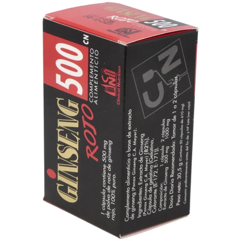 Clinical Nutrition Ginseng Rojo | Farmacia Barata Clinical Nutrition Ginseng Rojo | Farmacia Barata