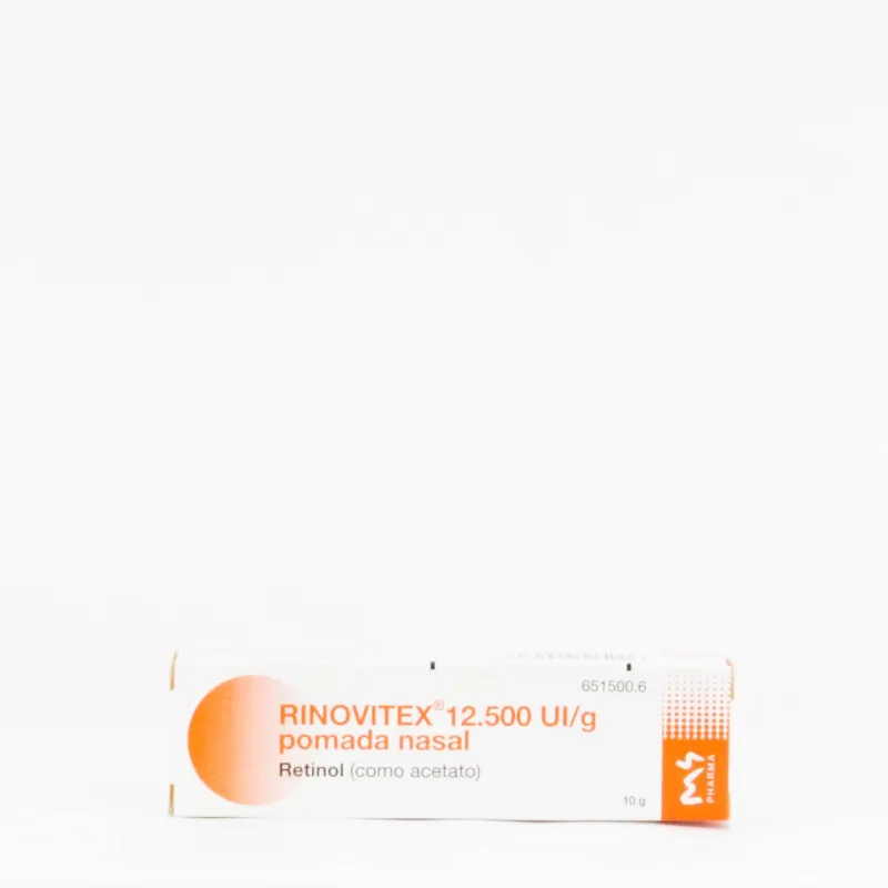 RINOVITEX 12500 UI/G POMADA NASAL 10 G RINOVITEX 12500 UI/G POMADA NASAL 10 G
