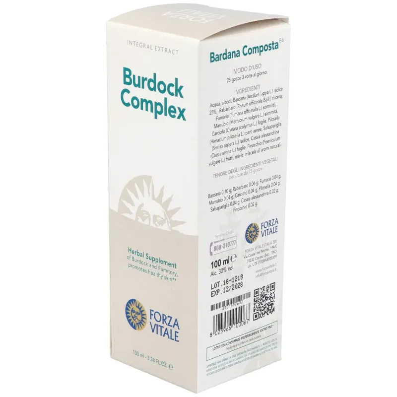 Forza Vitale Extracto de Bardana 100 ml | Farmacia Barata Forza Vitale Extracto de Bardana 100 ml | Farmacia Barata