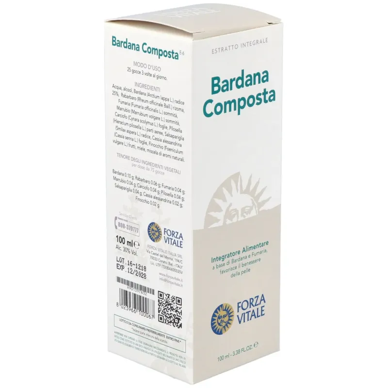 Forza Vitale Extracto de Bardana 100 ml | Farmacia Barata Forza Vitale Extracto de Bardana 100 ml | Farmacia Barata