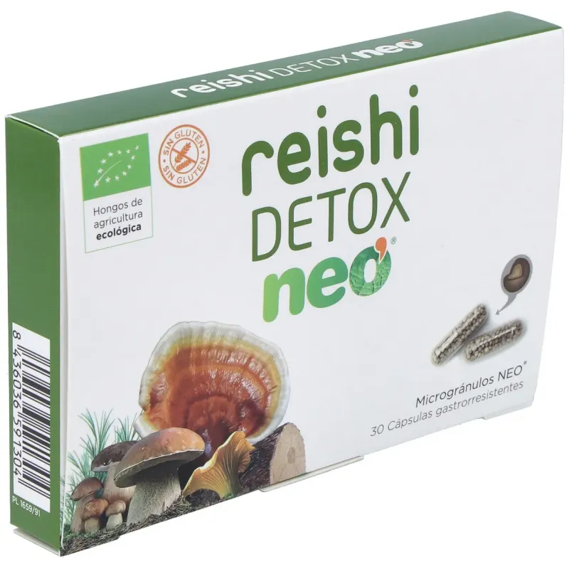 Reishi Detox Neo 30 Cápsulas | Farmacia Barata