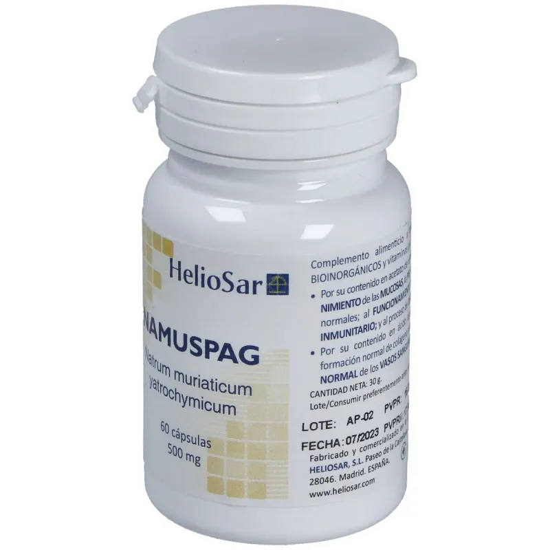 Heliosar Namuspag Natrum Muriaticum | Farmacia Barata