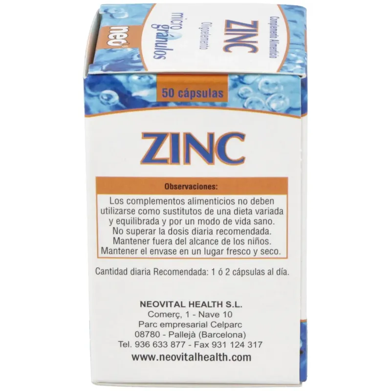 Neo Zinc Microgranulos | Farmacia Barata