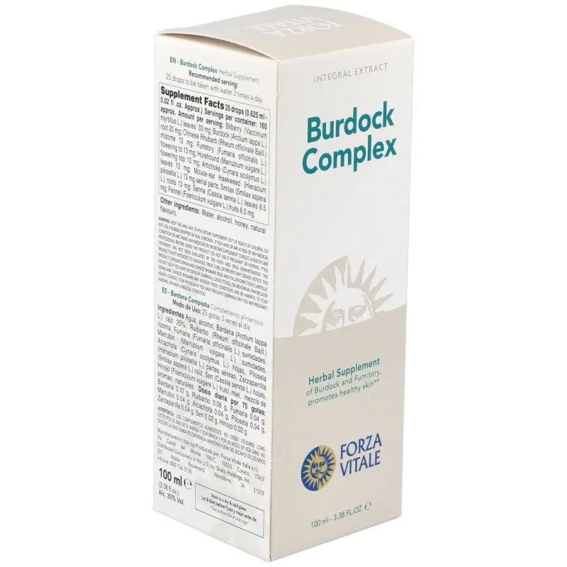 Forza Vitale Extracto de Bardana 100 ml | Farmacia Barata Forza Vitale Extracto de Bardana 100 ml | Farmacia Barata