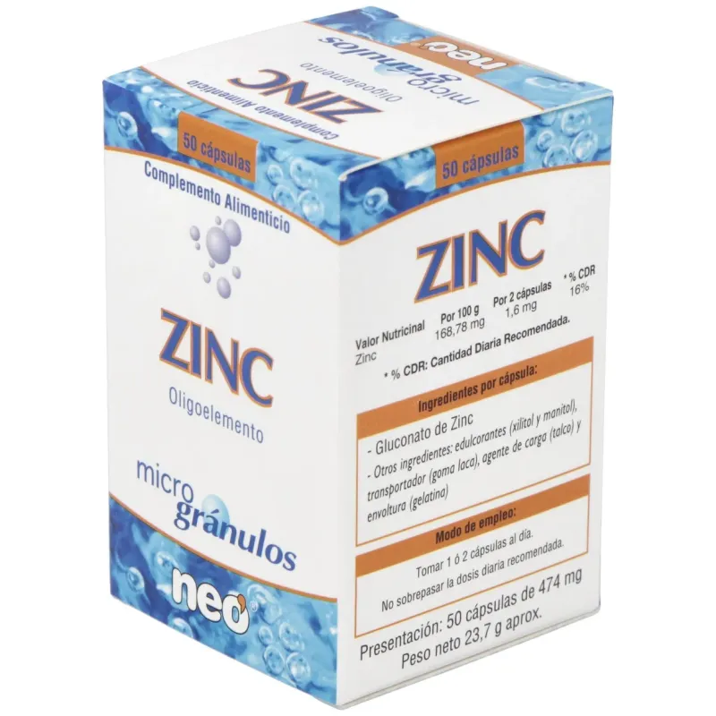 Neo Zinc Microgranulos | Farmacia Barata