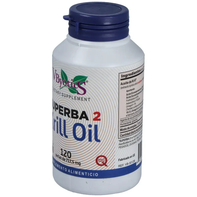 Vbyotics Superba Aceite de Krill 120 perlas | Farmacia Barata Vbyotics Superba Aceite de Krill 120 perlas | Farmacia Barata