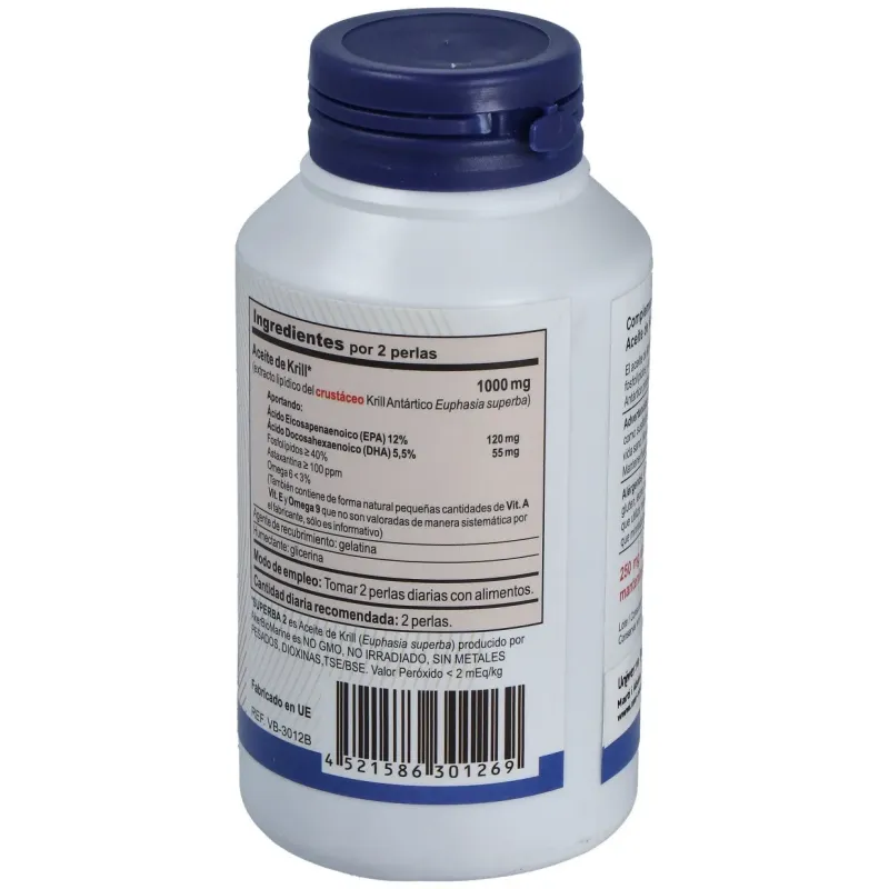 Vbyotics Superba Aceite de Krill 120 perlas | Farmacia Barata Vbyotics Superba Aceite de Krill 120 perlas | Farmacia Barata