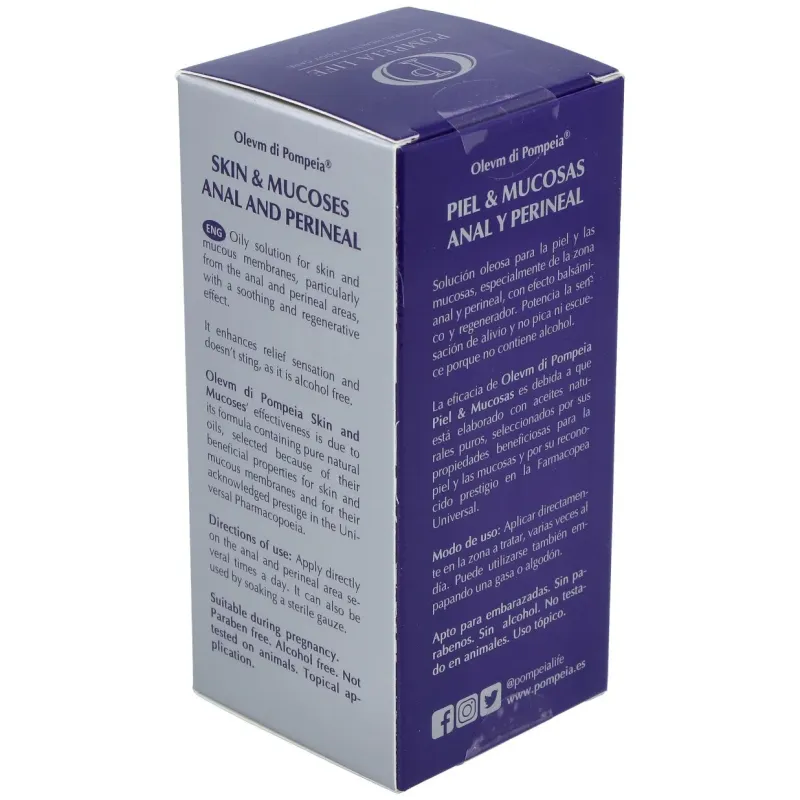 Aceite de Pompeia Piel y Mucosas 30 ml | Farmacia Barata