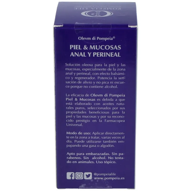 Aceite de Pompeia Piel y Mucosas 30 ml | Farmacia Barata