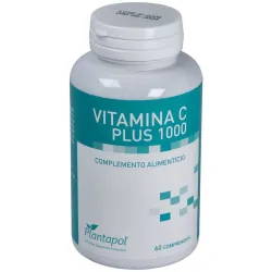 Plantapol Vitamina C Plus, 60 comprimidos de 1000 mg.