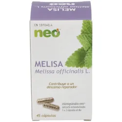 Neo Melisa Microgranulos, 45 cápsulas.