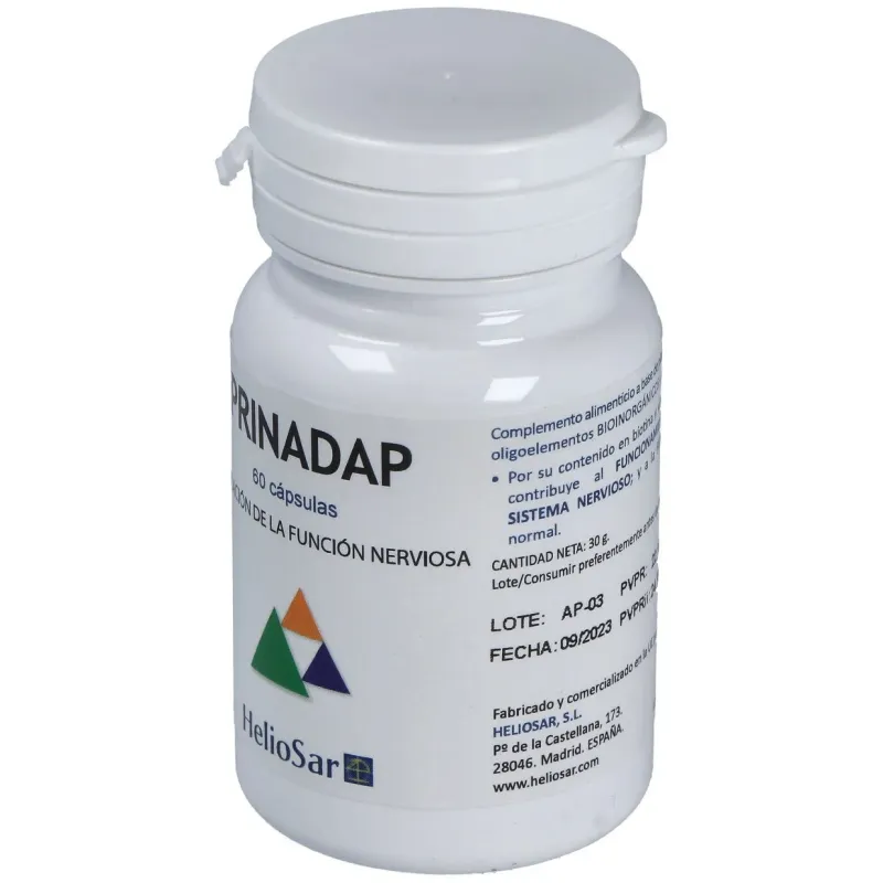 Prinadap 60 Cápsulas | Farmacia Barata