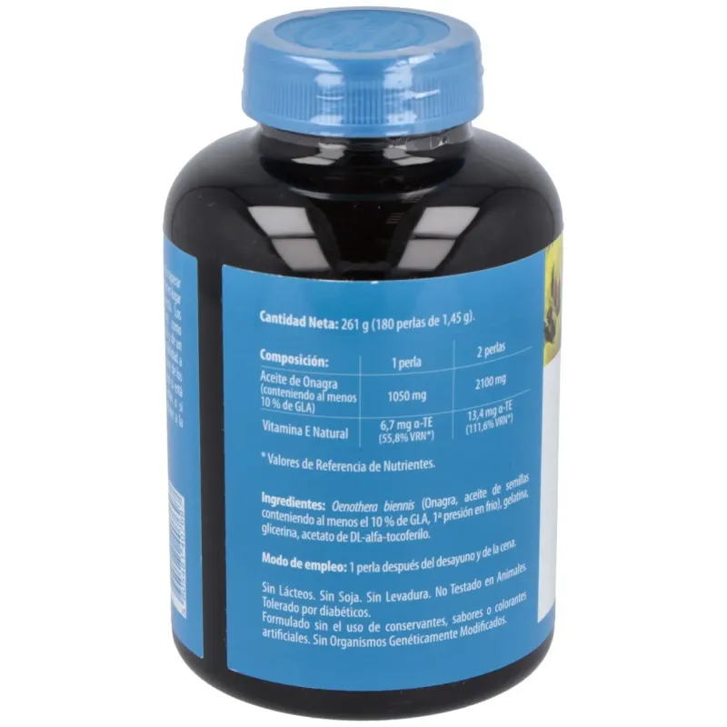 Naturmil Onagra 1000 mg con Vitamina E | Farmacia Barata Naturmil Onagra 1000 mg con Vitamina E | Farmacia Barata