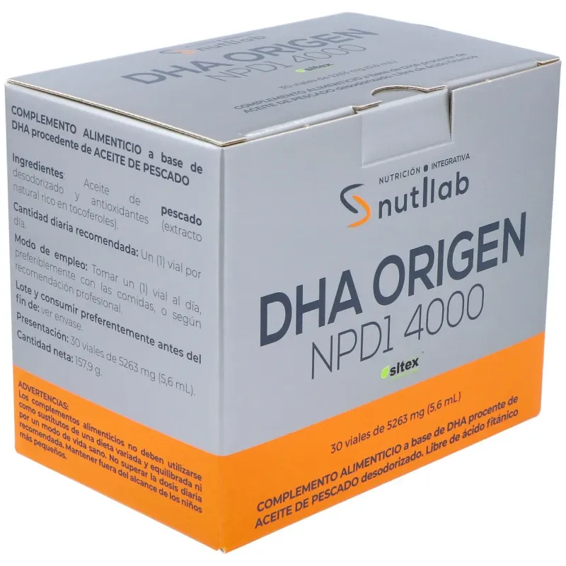 Nutilab DHA Origen NPD1 30 Viales | Farmacia Barata