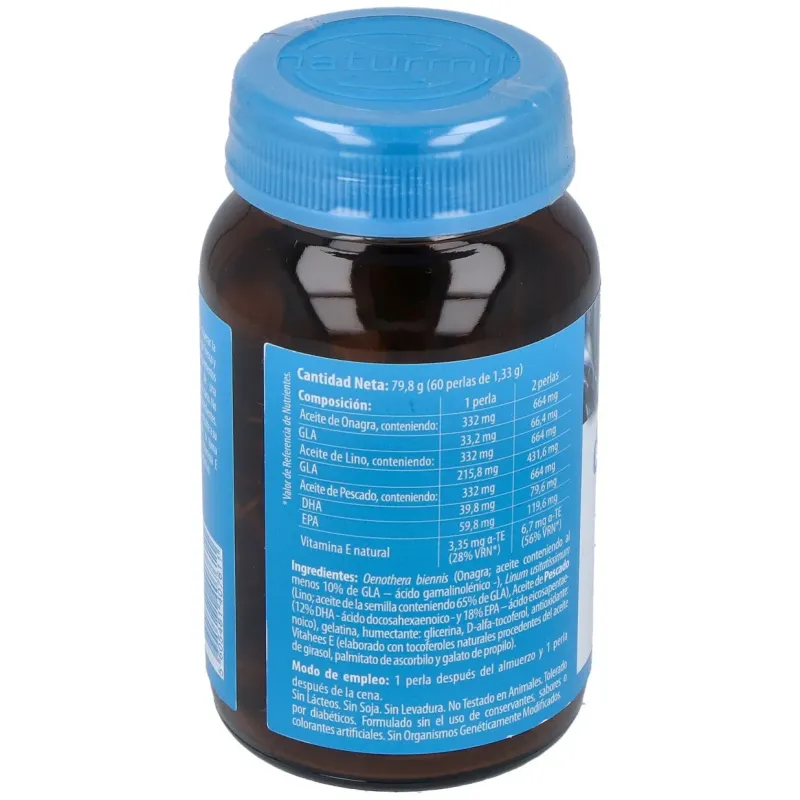 Naturmil Omega 3-6-9 60 perlas | Farmacia Barata Naturmil Omega 3-6-9 60 perlas | Farmacia Barata