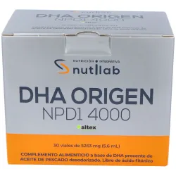 Nutilab DHA Origen NPD1 30 Viales | Farmacia Barata
