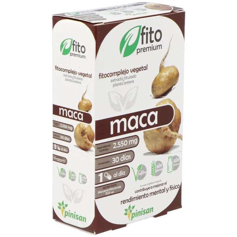 Pinisan Fitopremium Maca 30 Cápsulas | Farmacia Barata Pinisan Fitopremium Maca 30 Cápsulas | Farmacia Barata