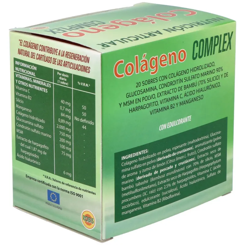 Robis Colágeno Complex 20 sobres | Farmacia Barata