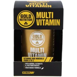 Gold Nutrition - Multivitamínico, 60 comprimidos