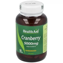 Health Aid Arándano Rojo, 60 Comprimidos de 5000 mg