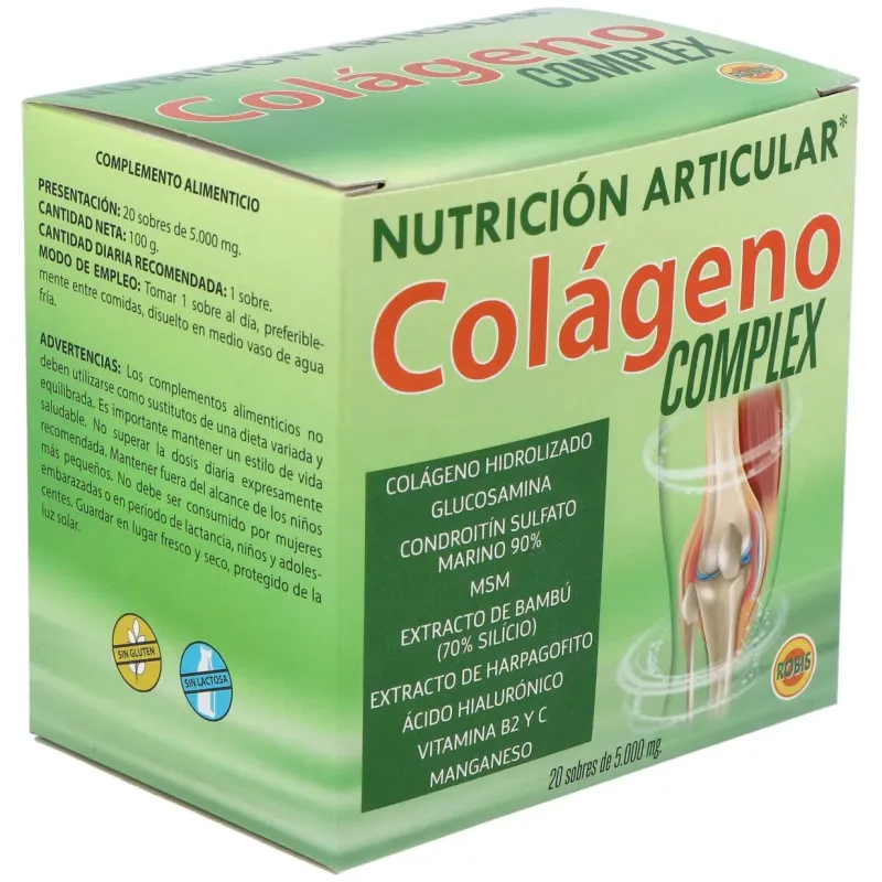 Robis Colágeno Complex 20 sobres | Farmacia Barata