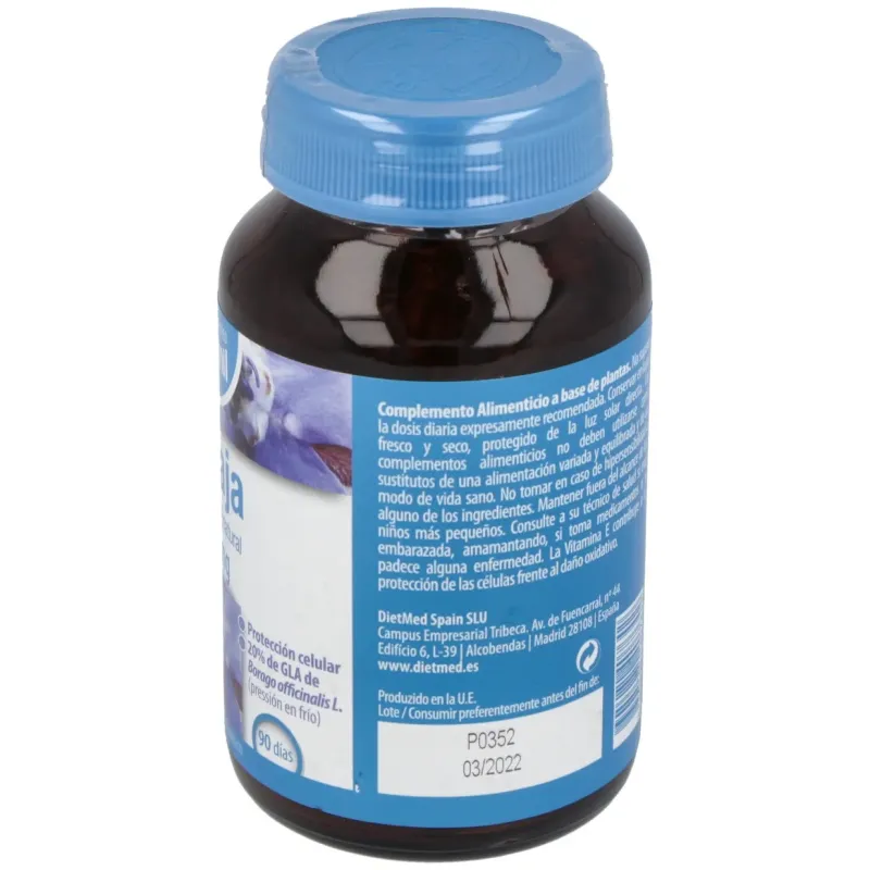 Naturmil Borraja 1000 mg 90 perlas | Farmacia Barata Naturmil Borraja 1000 mg 90 perlas | Farmacia Barata