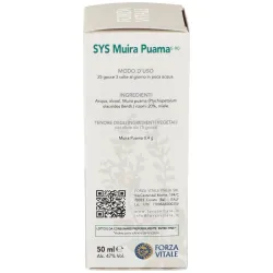 Forza Vitale Tónico Sys Muira Puama 50 ml | Farmacia Barata Forza Vitale Tónico Sys Muira Puama 50 ml | Farmacia Barata