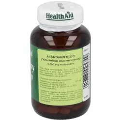 Health Aid Arándano Rojo 5000 mg 60 comprimidos | Farmacia Barata Health Aid Arándano Rojo 5000 mg 60 comprimidos | Farmacia Barata