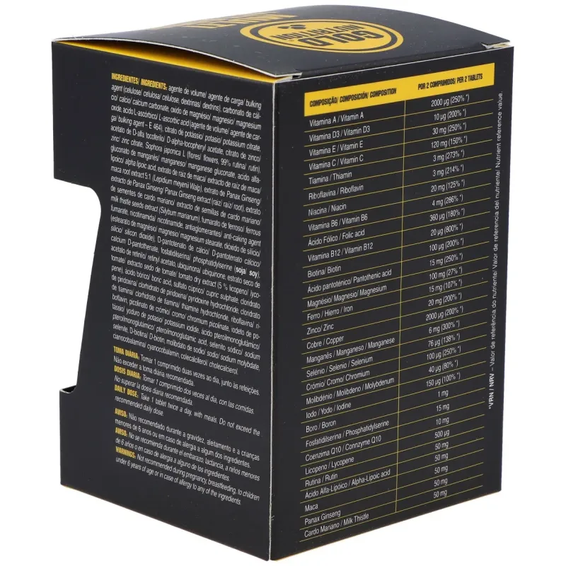 Gold Nutrition Multivitamínico 60 comp | Farmacia Barata Gold Nutrition Multivitamínico 60 comp | Farmacia Barata