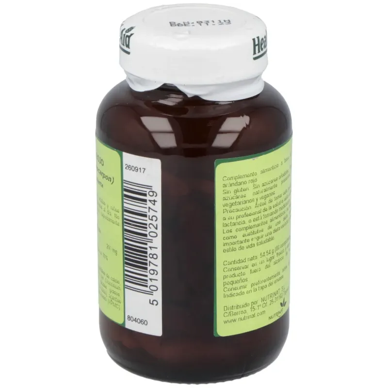 Health Aid Arándano Rojo 5000 mg 60 comprimidos | Farmacia Barata Health Aid Arándano Rojo 5000 mg 60 comprimidos | Farmacia Barata
