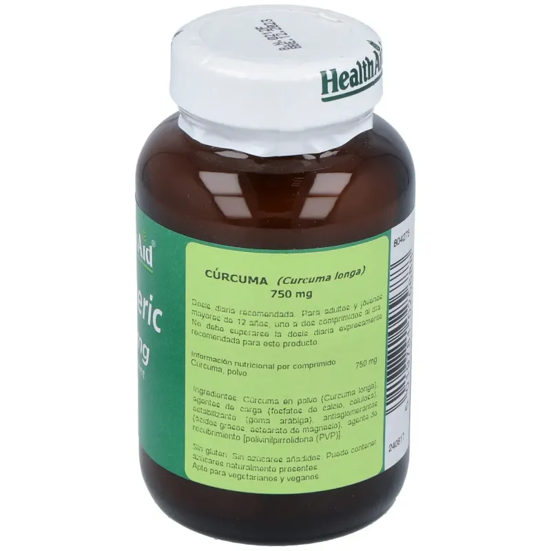 Curcuma Raiz 750 mg 60 Comprimidos | Farmacia Barata Curcuma Raiz 750 mg 60 Comprimidos | Farmacia Barata