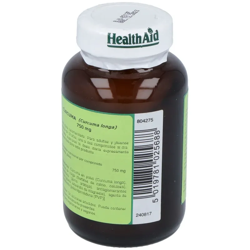 Curcuma Raiz 750 mg 60 Comprimidos | Farmacia Barata Curcuma Raiz 750 mg 60 Comprimidos | Farmacia Barata