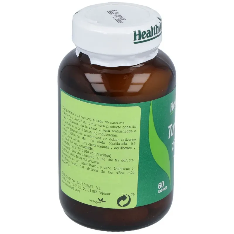 Curcuma Raiz 750 mg 60 Comprimidos | Farmacia Barata Curcuma Raiz 750 mg 60 Comprimidos | Farmacia Barata