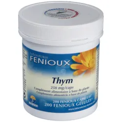 Fenioux Thym (Tomillo), 200 cápsulas