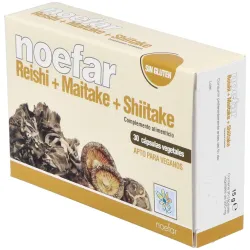 Reishi + Maitake + Shiitake 30 cápsulas | Farmacia Barata Reishi + Maitake + Shiitake 30 cápsulas | Farmacia Barata